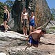 VIEW At the diving pool - caught in mid-air