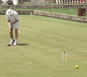 Colin Pickering (Aus) Medallist block game, Friday