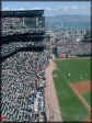 VIEW The left field stands.