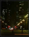 VIEW  Market Street at night