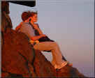 VIEW  On Mt Tamalpais, unknown couple