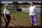 VIEW Ann and Jane (carrying Emily) 1999