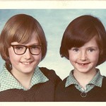 VIEW Jane and Kate school photo