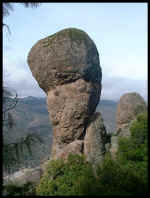 VIEW Severe weathering results in these beautiful balanced rocks