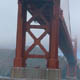 VIEW Under the Golden Gate Bridge at Fort Baker