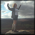 VIEW Feeling the wind on Hookney Tour, Dartmoor
